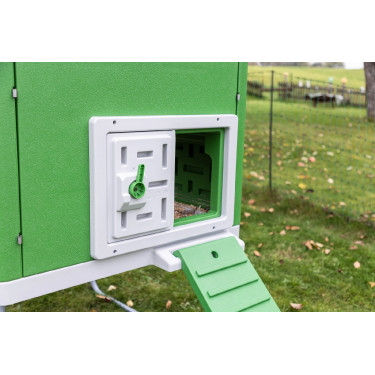 Cooperativa Móvel Kerbl Hobbyfarming Verde / branco Cooperativa Móvel Kerbl Hobbyfarming Verde / branco