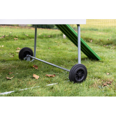 Cooperativa Móvel Kerbl Hobbyfarming Verde / branco Cooperativa Móvel Kerbl Hobbyfarming Verde / branco