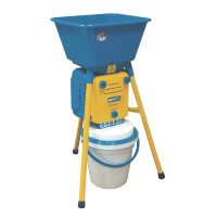 Moinho de cereais elétrico Kerbl Hobbyfarming Azul / amarelo