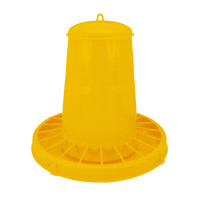 Comedouro para galinhas e pintinhos Kerbl Hobbyfarming Amarelo