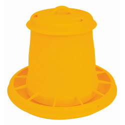 Comedouro para galinhas e pintinhos Kerbl Hobbyfarming Amarelo