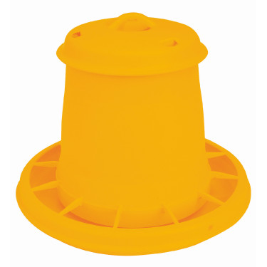 Comedouro para galinhas e pintinhos Kerbl Hobbyfarming Amarelo