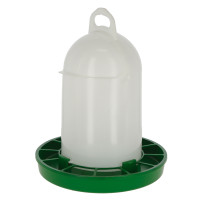 Comedouro com tampa dobrável Kerbl Hobbyfarming Branco / verde Comedouro com tampa dobrável Kerbl Hobbyfarming Branco / verde