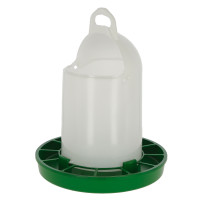Comedouro com tampa dobrável Kerbl Hobbyfarming Branco / verde Comedouro com tampa dobrável Kerbl Hobbyfarming Branco / verde