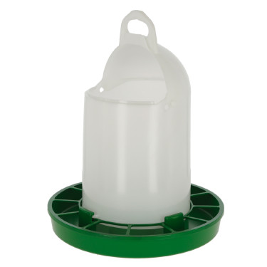 Comedouro com tampa dobrável Kerbl Hobbyfarming Branco / verde