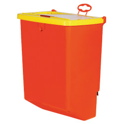 Alimentador suspenso para coelhos Kerbl Hobbyfarming Vermelho