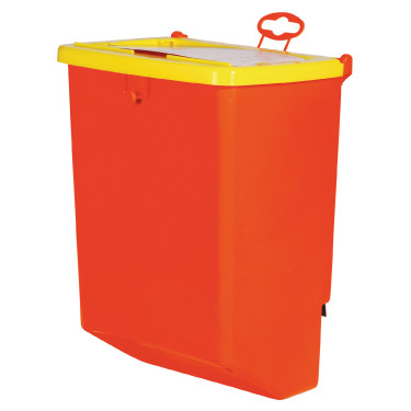 Alimentador suspenso para coelhos Kerbl Hobbyfarming Vermelho