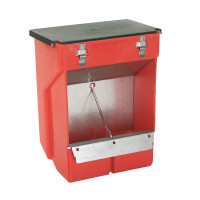 Alimentador suspenso para coelhos Kerbl Hobbyfarming Vermelho Alimentador suspenso para coelhos Kerbl Hobbyfarming Vermelho