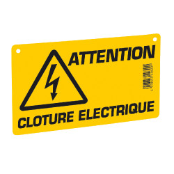 Placa de sinalização – Atenção cerca elétrica! AKO