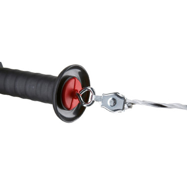 Manípulo de porta com conector para cordão e fio AKO Manípulo de porta com conector para cordão e fio AKO