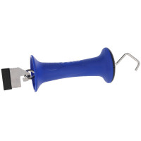 Maçaneta de porta Premium com conector de fitas Litzclip® AKO Azul Maçaneta de porta Premium com conector de fitas Litzclip® AKO Azul