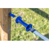 Maçaneta de porta Premium com conector de fitas Litzclip® AKO Azul