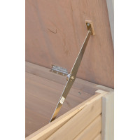 Galpão para galinhas Emma Kerbl Hobbyfarming Natural Castanho