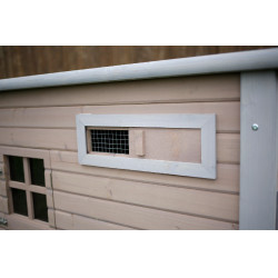 Galpão para galinhas Emma Kerbl Hobbyfarming Natural Castanho