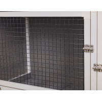 Galinheiro de plástico ECO Samy Kerbl Hobbyfarming Branco / cinza Galinheiro de plástico ECO Samy Kerbl Hobbyfarming Branco / cinza