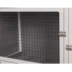 Galinheiro de plástico ECO Samy Kerbl Hobbyfarming Branco / cinza Galinheiro de plástico ECO Samy Kerbl Hobbyfarming Branco / cinza