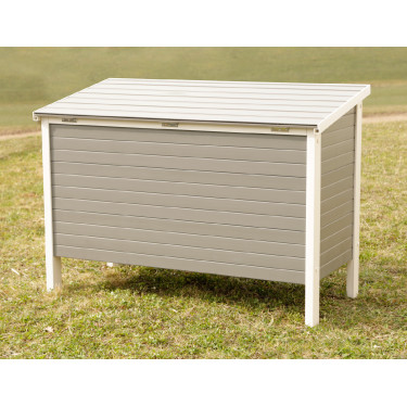 Galinheiro de plástico ECO Samy Kerbl Hobbyfarming Branco / cinza Galinheiro de plástico ECO Samy Kerbl Hobbyfarming Branco / cinza