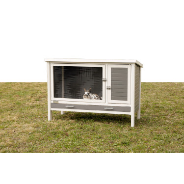 Galinheiro de plástico ECO Samy Kerbl Hobbyfarming Branco / cinza Galinheiro de plástico ECO Samy Kerbl Hobbyfarming Branco / cinza