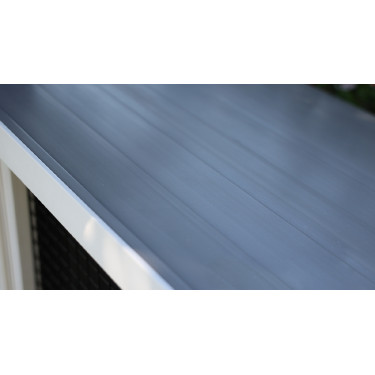 Galinheiro de plástico ECO Samy Kerbl Hobbyfarming Branco / cinza Galinheiro de plástico ECO Samy Kerbl Hobbyfarming Branco / cinza