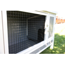 Galinheiro de plástico ECO Samy Kerbl Hobbyfarming Branco / cinza Galinheiro de plástico ECO Samy Kerbl Hobbyfarming Branco / cinza