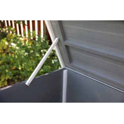 Galinheiro de plástico ECO Samy Kerbl Hobbyfarming Branco / cinza Galinheiro de plástico ECO Samy Kerbl Hobbyfarming Branco / cinza