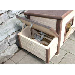 Galinheiro Thermo No Frost Kerbl Hobbyfarming Castanho / natural