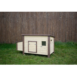 Galinheiro Thermo No Frost Kerbl Hobbyfarming Castanho / natural