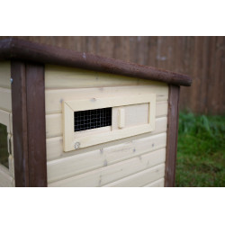 Galinheiro Thermo No Frost Kerbl Hobbyfarming Castanho / natural