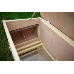 Galinheiro Thermo No Frost Kerbl Hobbyfarming Castanho / natural