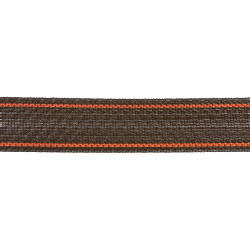 Fita de cerca Premium Plus AKO Marrom / laranja Castanho