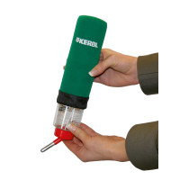 Saco isotérmico para bebedouro-garrafa Kerbl Hobbyfarming Verde escuro