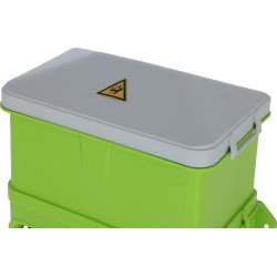 Dosador SmartCoop com sensor de nível Kerbl Hobbyfarming Verde