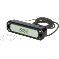 Mecanismo de abertura SmartCoop para porta de galinheiro Kerbl Hobbyfarming Preto