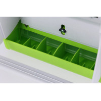 Alimentador com dispositivo anti-pragas Kerbl Hobbyfarming Verde / cinza claro Alimentador com dispositivo anti-pragas Kerbl Hobbyfarming Verde / cinza claro