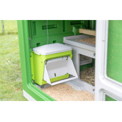 Alimentador com dispositivo anti-pragas Kerbl Hobbyfarming Verde / cinza claro Alimentador com dispositivo anti-pragas Kerbl Hobbyfarming Verde / cinza claro