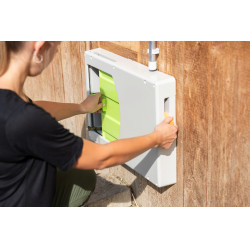 Porta de galinheiro SmartCoop Kerbl Hobbyfarming Cinzento Porta de galinheiro SmartCoop Kerbl Hobbyfarming Cinzento