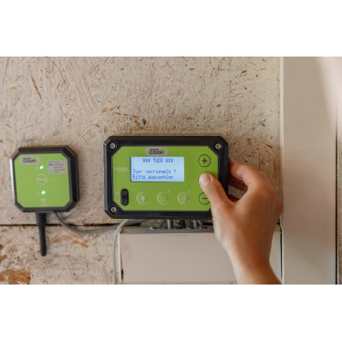 Porta de galinheiro SmartCoop Kerbl Hobbyfarming Cinzento Porta de galinheiro SmartCoop Kerbl Hobbyfarming Cinzento