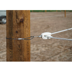 Solução de canto para cercas fixas AKO Cinzento Solução de canto para cercas fixas AKO Cinzento