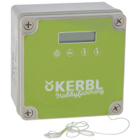 Unidade de controlo automático para porta de galinheiro Kerbl Hobbyfarming Verde