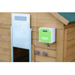 Unidade de controlo automático para porta de galinheiro Kerbl Hobbyfarming Verde Unidade de controlo automático para porta de galinheiro Kerbl Hobbyfarming Verde