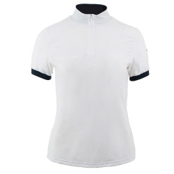 Polo técnico Horze Taylor feminino Branco