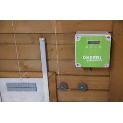 Unidade de controlo automático para porta de galinheiro Kerbl Hobbyfarming Verde Unidade de controlo automático para porta de galinheiro Kerbl Hobbyfarming Verde