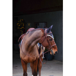 Boné anti-moscas Equithème Denim Cinzento Boné anti-moscas Equithème Denim Cinzento