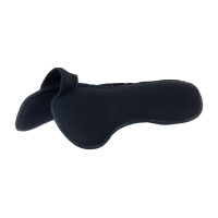 Amortecedor com bolsos configuráveis e almofada Piuma WFS em camurça plana Acavallo Azul Amortecedor com bolsos configuráveis e almofada Piuma WFS em camurça plana Acavallo Azul