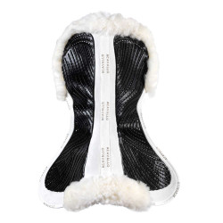 Amortecedor com memória de forma com elevação frontal e traseira Acavallo Branco / branco Amortecedor com memória de forma com elevação frontal e traseira Acavallo Branco / branco