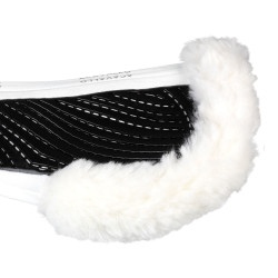 Amortecedor com memória de forma com elevação frontal e traseira Acavallo Branco / branco Amortecedor com memória de forma com elevação frontal e traseira Acavallo Branco / branco