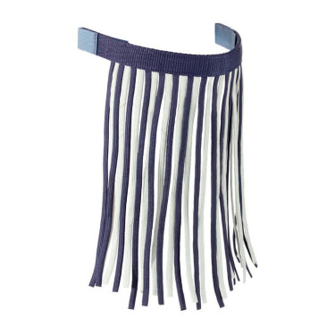 Frontal com franjas anti-moscas Horze Azul escuro Frontal com franjas anti-moscas Horze Azul escuro