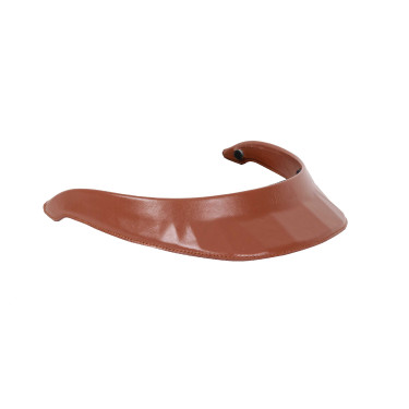 Viseira de couro para capacete Naca Viseira de couro para capacete Naca