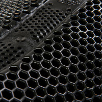 Amortecedor em gel hexagonal Acavallo Preto
