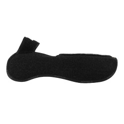 Amortecedor Piuma dupla feltro traseiro Equestro Preto